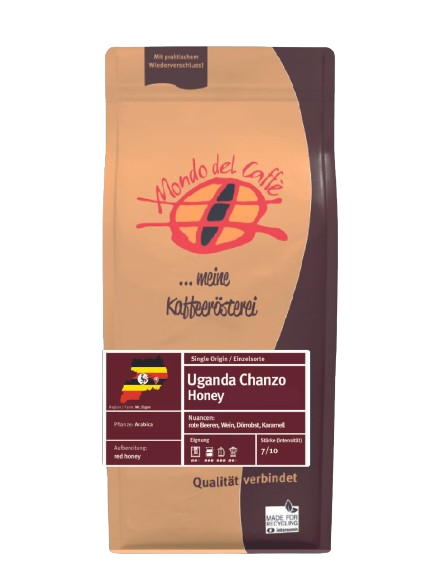 Uganda_Chanzo_Honey_Röstkaffee_ganze_Bohne_oder_gemahlen